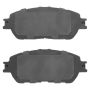 MPA 1003-0906BC Quality-Built Black Series Ceramic Brake Pads w/ Hardware