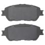 MPA 1003-0906C Quality-Built Black Series Ceramic Brake Pads w/ Hardware