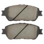 MPA 1003-0906C Quality-Built Black Series Ceramic Brake Pads w/ Hardware