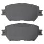 MPA 1003-0908AC Quality-Built Black Series Ceramic Brake Pads w/ Hardware