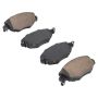 MPA 1003-0910M Quality-Built Black Series Semi-Metallic Brake Pads