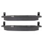 MPA 1003-0910M Quality-Built Black Series Semi-Metallic Brake Pads