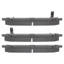 MPA 1003-0914AC Quality-Built Black Series Ceramic Brake Pads w/ Hardware