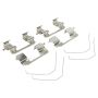 MPA 1003-0914BC Quality-Built Black Series Ceramic Brake Pads w/ Hardware