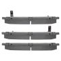 MPA 1003-0914BC Quality-Built Black Series Ceramic Brake Pads w/ Hardware