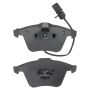 MPA 1003-0915AC Quality-Built Black Series Ceramic Brake Pads w/ Hardware
