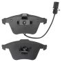 MPA 1003-0915AM Quality-Built Black Series Semi-Metallic Brake Pads w/ Hardware