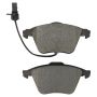 MPA 1003-0915AM Quality-Built Black Series Semi-Metallic Brake Pads w/ Hardware