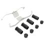 MPA 1003-0915AM Quality-Built Black Series Semi-Metallic Brake Pads w/ Hardware