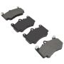 MPA 1003-0916M Quality-Built Black Series Semi-Metallic Brake Pads