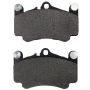 MPA 1003-0916M Quality-Built Black Series Semi-Metallic Brake Pads