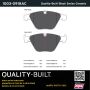 MPA 1003-0918AC Quality-Built Black Series Ceramic Brake Pads w/ Hardware