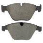 MPA 1003-0918AM Quality-Built Black Series Semi-Metallic Brake Pads w/ Hardware