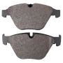 MPA 1003-0918M Quality-Built Black Series Semi-Metallic Brake Pads w/ Hardware