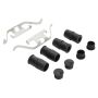 MPA 1003-0919AM Quality-Built Black Series Semi-Metallic Brake Pads w/ Hardware