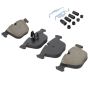 MPA 1003-0919CC Quality-Built Black Series Ceramic Brake Pads w/ Hardware