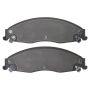 MPA 1003-0921M Quality-Built Black Series Semi-Metallic Brake Pads w/ Hardware