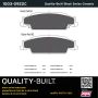 MPA 1003-0922C Quality-Built Black Series Ceramic Brake Pads w/ Hardware