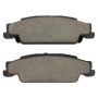 MPA 1003-0922C Quality-Built Black Series Ceramic Brake Pads w/ Hardware