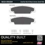 MPA 1003-0922M Quality-Built Black Series Semi-Metallic Brake Pads w/ Hardware