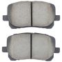 MPA 1003-0923C Quality-Built Black Series Ceramic Brake Pads w/ Hardware