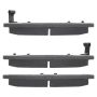MPA 1003-0924C Quality-Built Black Series Ceramic Brake Pads w/ Hardware