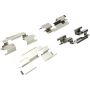 MPA 1003-0926M Quality-Built Black Series Semi-Metallic Brake Pads w/ Hardware