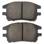 MPA 1003-0930C Quality-Built Black Series Ceramic Brake Pads w/ Hardware