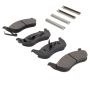 MPA 1003-0932C Quality-Built Black Series Ceramic Brake Pads w/ Hardware