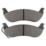 MPA 1003-0932C Quality-Built Black Series Ceramic Brake Pads w/ Hardware