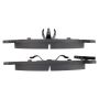 MPA 1003-0932C Quality-Built Black Series Ceramic Brake Pads w/ Hardware
