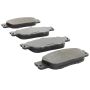 MPA 1003-0933C Quality-Built Black Series Ceramic Brake Pads