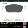 MPA 1003-0933C Quality-Built Black Series Ceramic Brake Pads