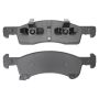 MPA 1003-0934C Quality-Built Black Series Ceramic Brake Pads w/ Hardware
