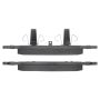 MPA 1003-0934C Quality-Built Black Series Ceramic Brake Pads w/ Hardware