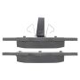 MPA 1003-0935M Quality-Built Black Series Semi-Metallic Brake Pads w/ Hardware