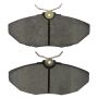 MPA 1003-0944C Quality-Built Black Series Ceramic Brake Pads w/ Hardware
