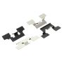 MPA 1003-0944C Quality-Built Black Series Ceramic Brake Pads w/ Hardware