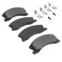 MPA 1003-0945C Quality-Built Black Series Ceramic Brake Pads w/ Hardware