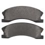 MPA 1003-0945M Quality-Built Black Series Semi-Metallic Brake Pads w/ Hardware