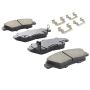 MPA 1003-0948AC Quality-Built Black Series Ceramic Brake Pads w/ Hardware