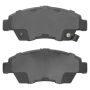 MPA 1003-0948C Quality-Built Black Series Ceramic Brake Pads w/ Hardware