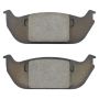 MPA 1003-0952C Quality-Built Black Series Ceramic Brake Pads w/ Hardware