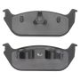 MPA 1003-0952M Quality-Built Black Series Semi-Metallic Brake Pads w/ Hardware
