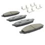 MPA 1003-0953C Quality-Built Black Series Ceramic Brake Pads w/ Hardware