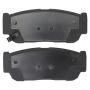 MPA 1003-0954C Quality-Built Black Series Ceramic Brake Pads w/ Hardware