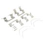 MPA 1003-0957C Quality-Built Black Series Ceramic Brake Pads w/ Hardware