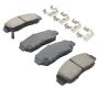 MPA 1003-0959C Quality-Built Black Series Ceramic Brake Pads w/ Hardware