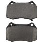 MPA 1003-0960M Quality-Built Black Series Semi-Metallic Brake Pads w/ Hardware