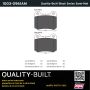 MPA 1003-0961AM Quality-Built Black Series Semi-Metallic Brake Pads w/ Hardware